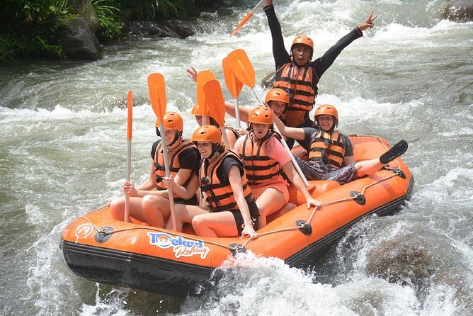 All Inclusive - Toekad Ubud Ayung River Rafting - Starting among rice fields at Toekad’s wantilan lobby