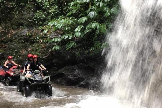 ATV Quad Bike Through Tunnel and Waterfall in Bali - Check-in, safety gear, and the first ride