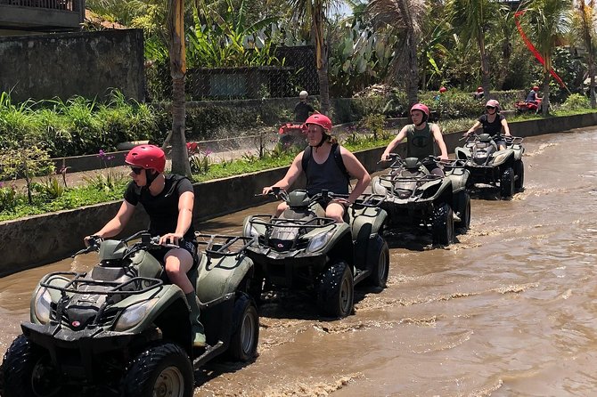 ATV Quad Bike Through Tunnel and Waterfall in Bali - Rice fields, villages, and jungle tracks