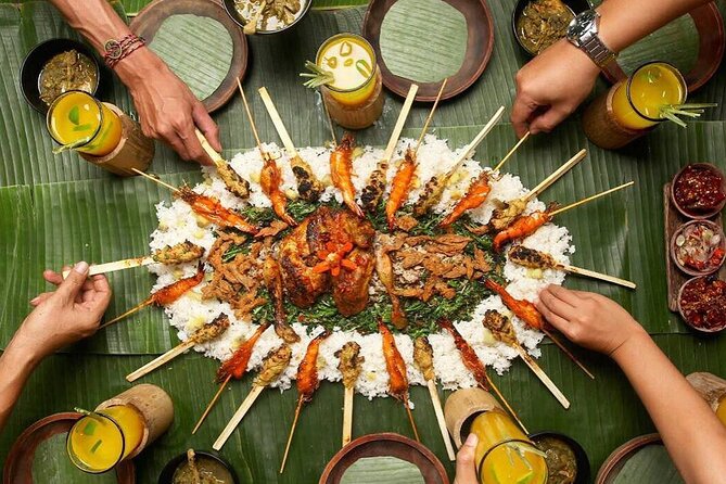 AWay From Home - Bali Village Tour - Offerings, prayer, and the Megibung dinner