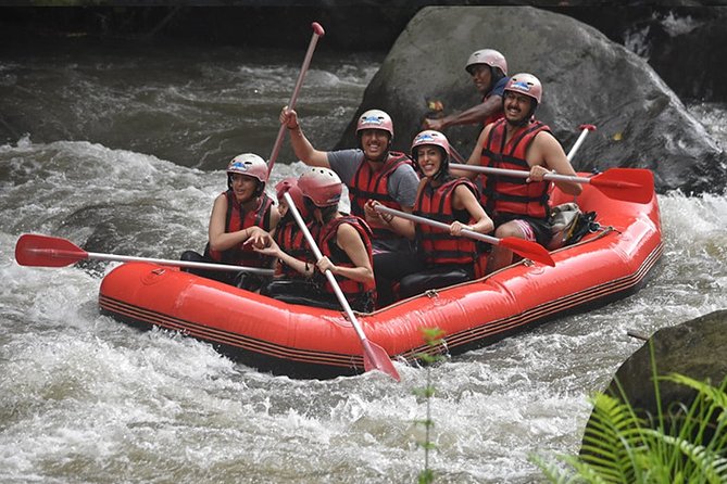 Ayung Rafting Ubud (Include Lunch & Return Transportation) - Getting ready with the rafting team