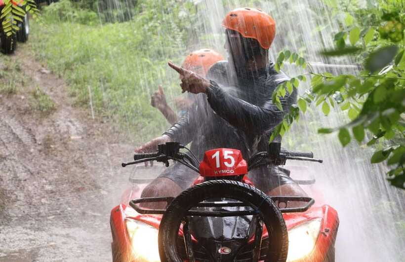 Bali Adventure Combo: Rafting & Tandem ATV Experience - Lunch and the practical side of a wet day