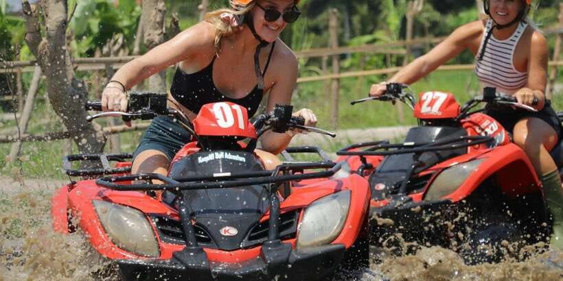 Bali: ATV Gorilla Cave, Ubud Monkey Forest, & Waterfall Tour - Starting with the Gorilla Cave ATV route