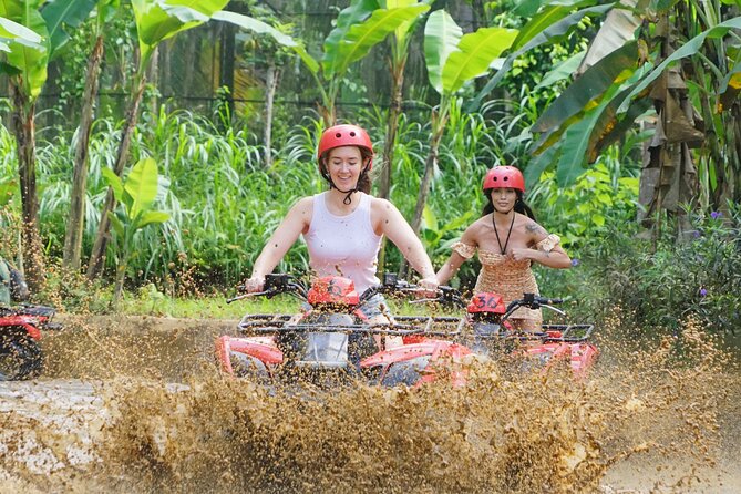 Bali ATV Quad Adventure - Ubud Monkey Forest and Waterfall - Tegenungan Waterfall depends on weather and crowds