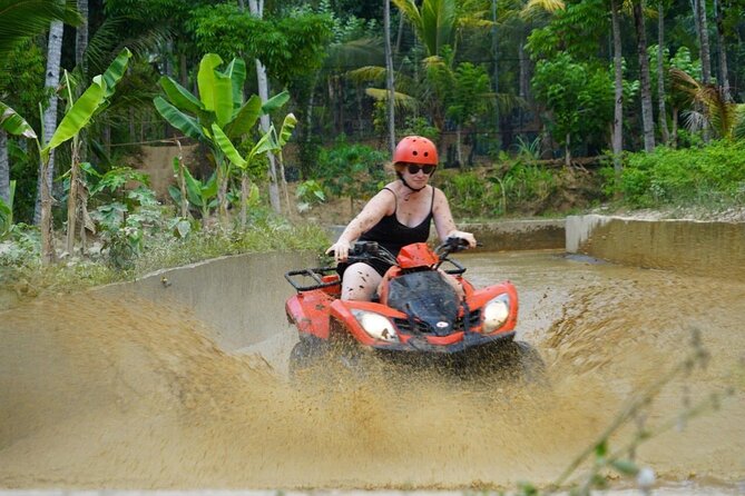 Bali ATV Quad Adventure - Ubud Monkey Forest and Waterfall - Who will enjoy this most?