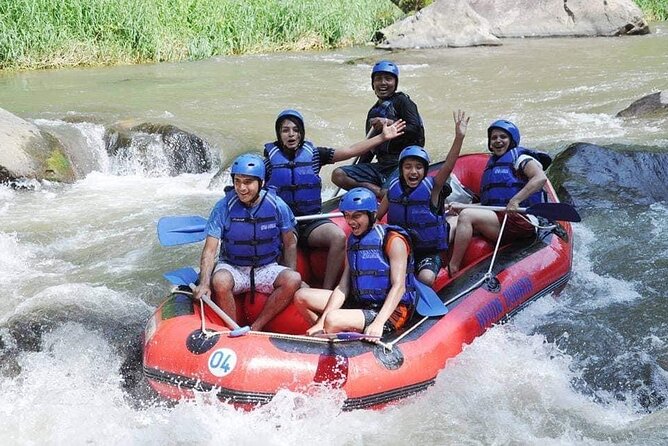 Bali ATV Quad Bike Through Tunnel, Waterfall, White Water Rafting - Buffet lunch and a welcome reset