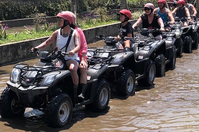 Bali ATV Quad Bike Through Tunnel, Waterfall, White Water Rafting - The ATV course through Bali’s countryside