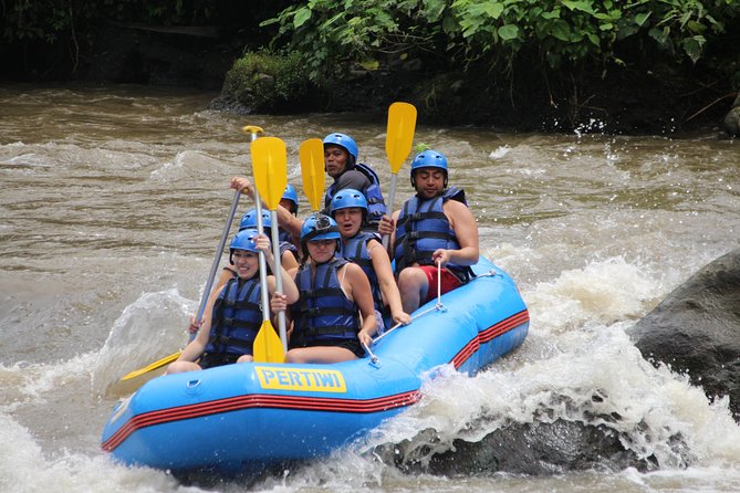 Bali ATV Quad Ride and White Water Rafting Adventure - Rafting about 10 kilometres on the Ayung River