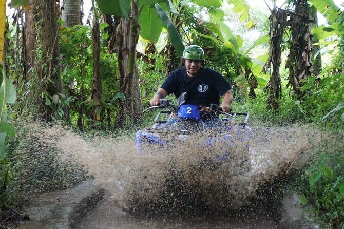 Bali ATV Quadbike Through Gorilla Face Cave - A 250cc ATV ride with more than a dirt loop