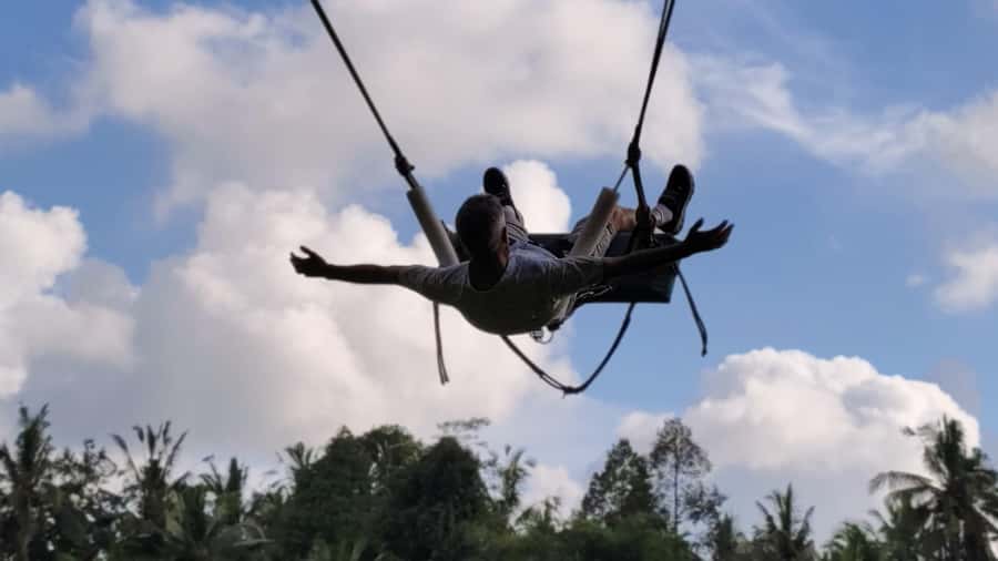 Bali: ATV Rafting Zipline Swing &Sky Bike in Ubud Rice Field - U Fun Field: Bali above the rice terraces