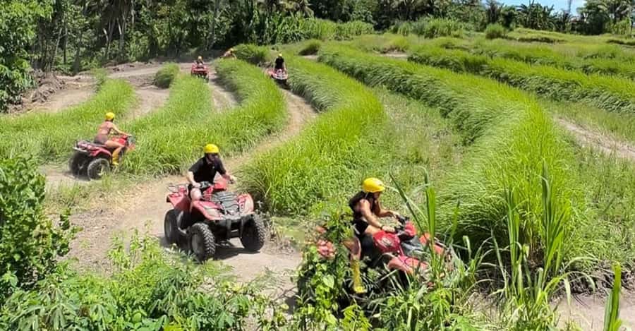 Bali: ATV Ride Adventure with track river bank, dense forest - Tackling the Jungle Elephant Track