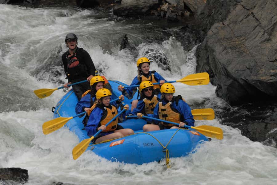 Bali: Ayung River Rafting & Jungle Swing Tour with Transfer - Getting down to the river is part of the workout