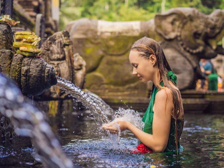 Bali: Balinese Spiritual Journey with purification ceremony. - A spiritual day through central Bali