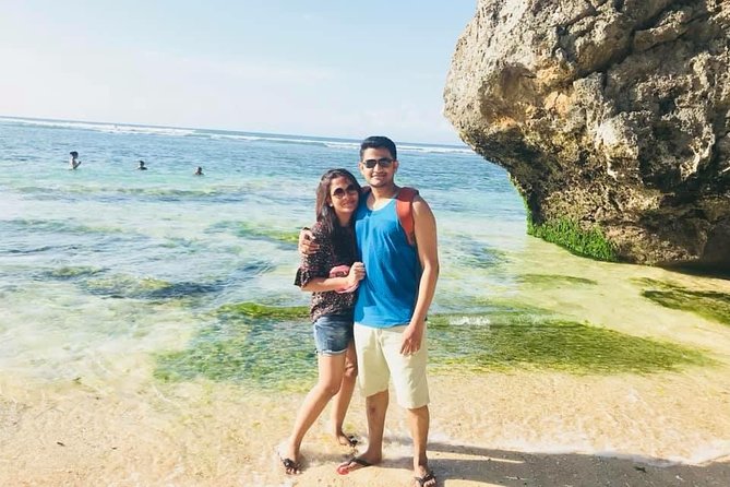 Bali Beaches Hopping - Uluwatu Temple - Nusa Dua: start with sand, swimming, and water sports