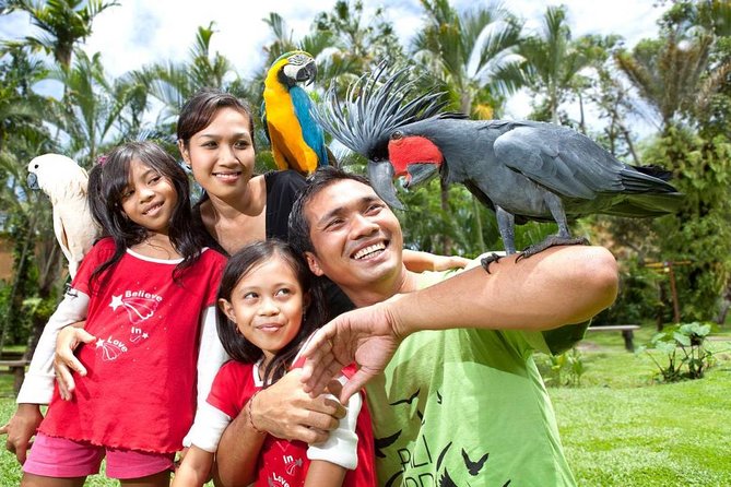Bali Bird Park Admission Ticket with Hotel Transfer - A private pickup from Ubud or south Bali