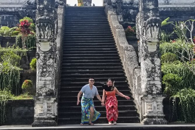 Bali Car Hire With English Speaking Friendly Driver - North Bali: lake temple, gate, hills, and waterfall