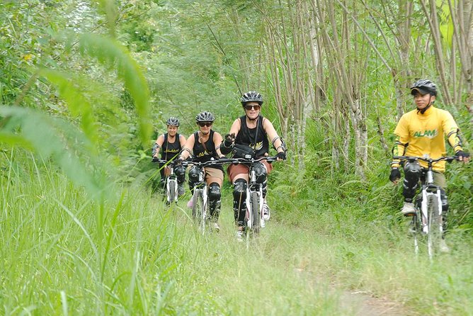 Bali Downhill Cycling and White Water Rafting - From Mount Batur Views to Ubud Rice Fields