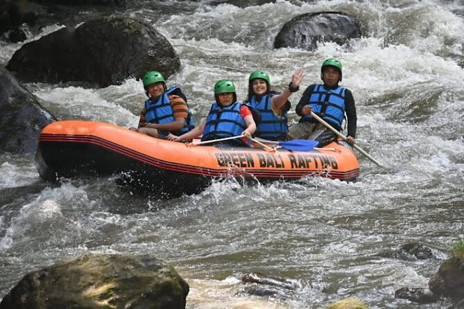 Bali Exciting Thriling Adventure: River Rafting, ATV Ride, Swing - Kedewatan and the Ayung River rafting run