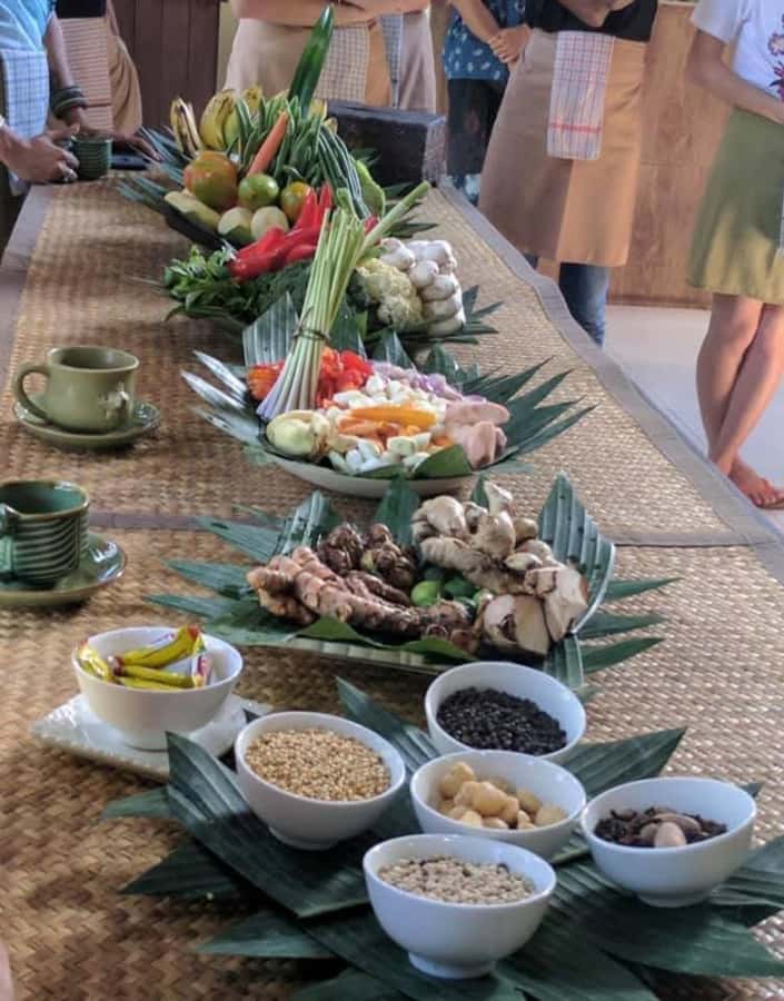 Bali : Experiences of Ubud Paon Cooking Class - The meal at the end