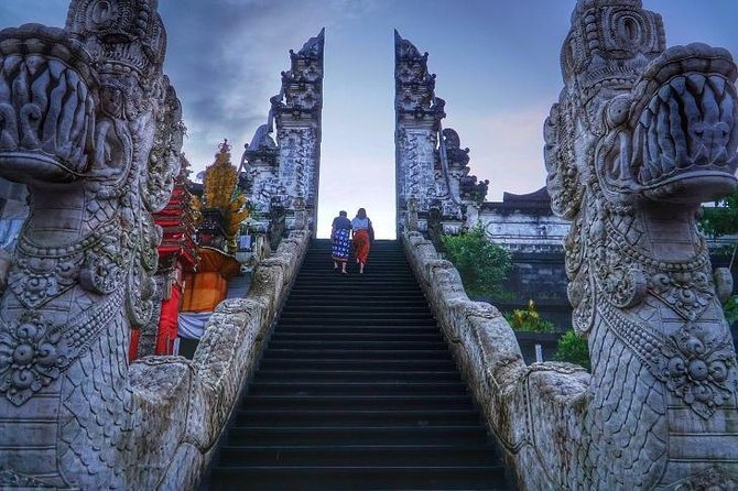 Bali Gate of Heaven Tour - Water Palace - Virgin Beach - Tirta Gangga gives the day a quieter middle