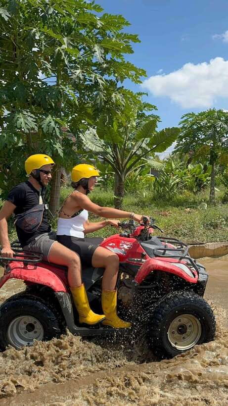 Bali: Guided Quad Bike Ride with Waterfall and Swing Options - Satria Agrowisata and the coffee stop