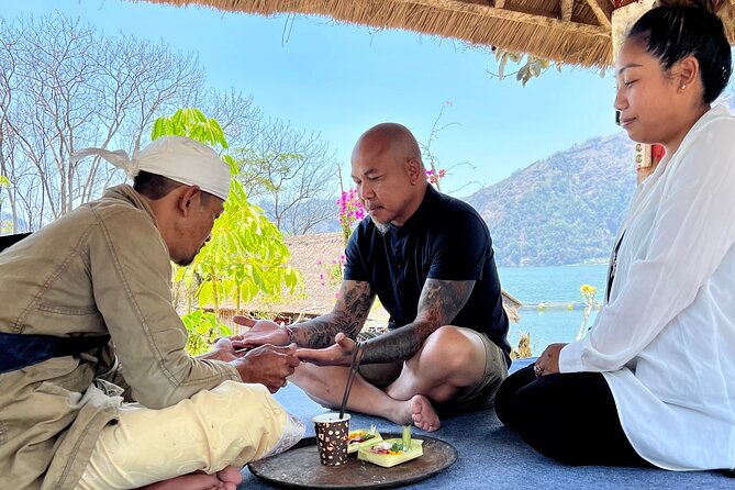 Bali Holy Water Purification and Palm Reading - Kintamani and the Forty-Minute Palm Reading