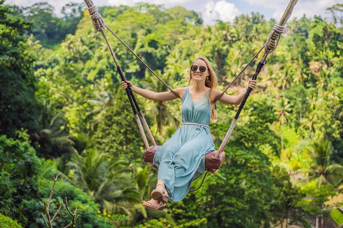 Bali Instagram: Gate of Heaven Temple Tour - The jungle swing adds a simple burst of fun