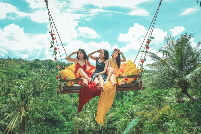 Bali Jungle Swing Experience Full Activity - The Ayung River valley setting