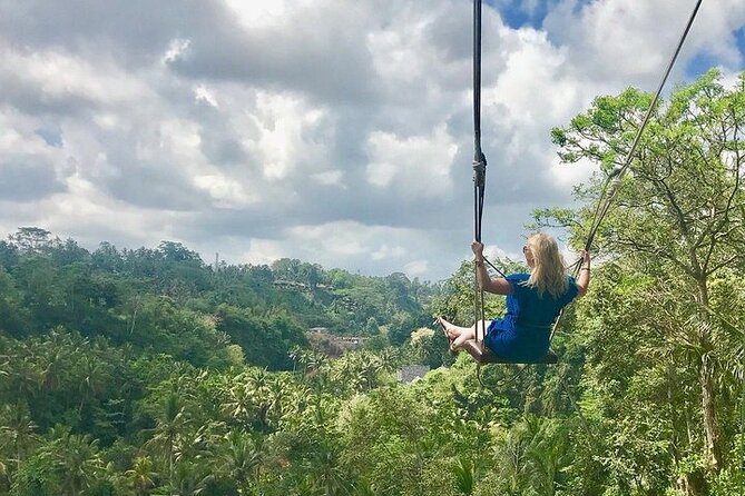 Bali Private Tour : Best Of Ubud & Volcano View With Jungle Swing - Monkey Forest: temples among the macaques