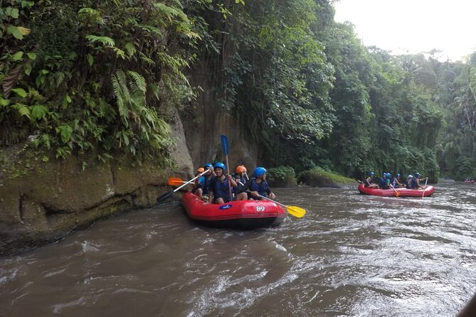 Bali Rafting - Getting down to the river takes effort