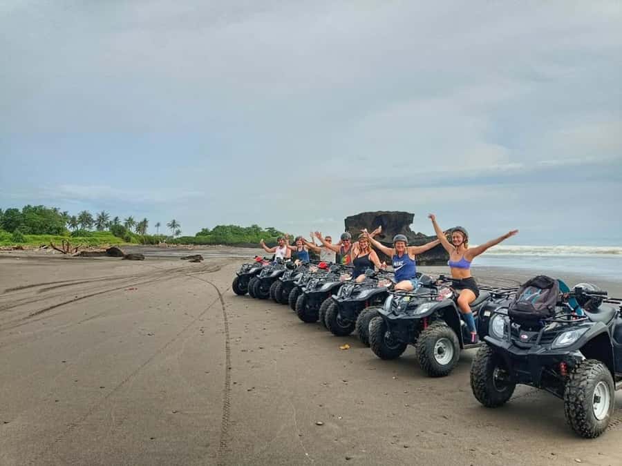 Bali: Sunset ATV and Dirt bike Adventure on the Beach - Why the black-sand beach makes this ride different