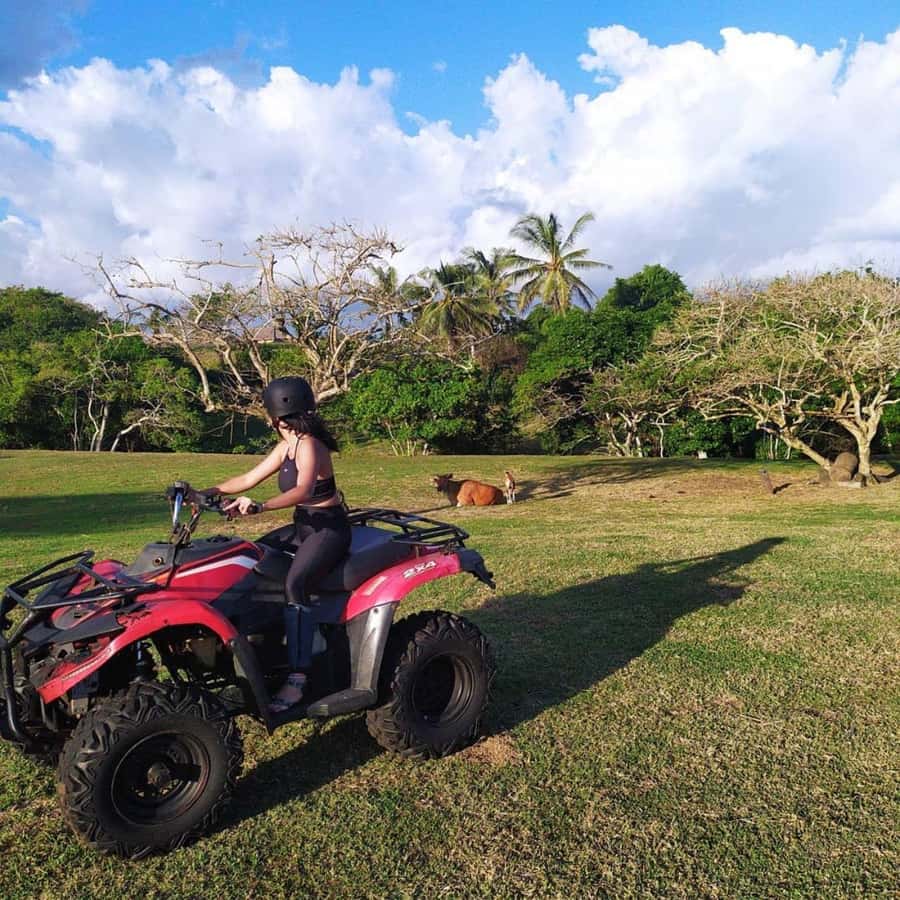 Bali: Sunset ATV and Dirt bike Adventure on the Beach - Rice fields, rivers, and muddy jungle tracks