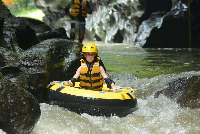 Bali Tubing Adventure With Lunch - A river ride with a gentle edge
