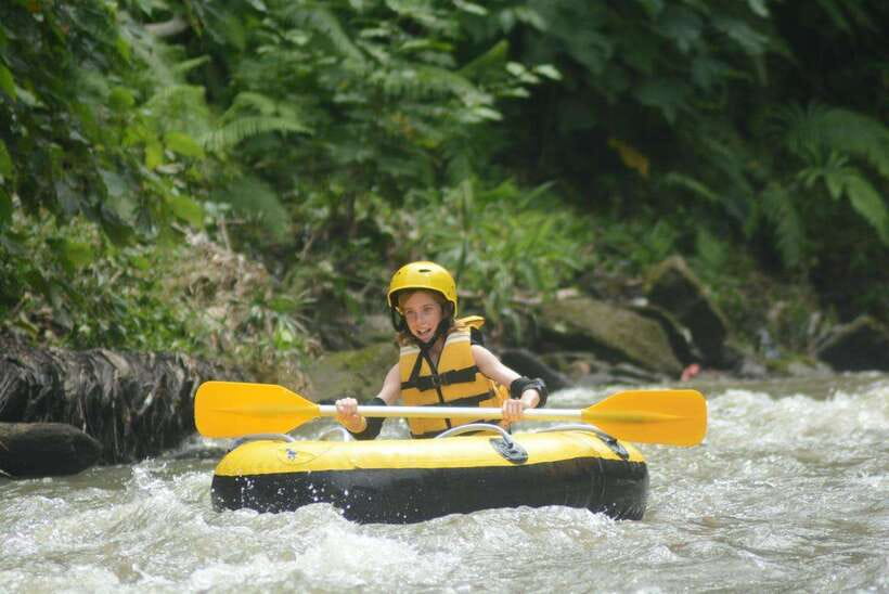 Bali Tubing Adventure With Lunch - One to one and a half hours on the river