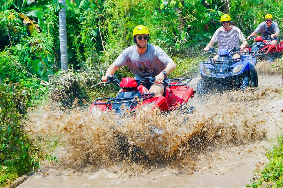 Bali-Ubud fun ATV Quad Bike Adventure & River Rafting - Adding 2.5 hours of river rafting