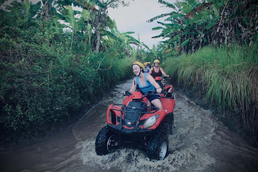 Bali: Ubud Gorilla Cave Track ATV & Waterfall Tour with Meal - Getting to Gorilla ATV Adventure