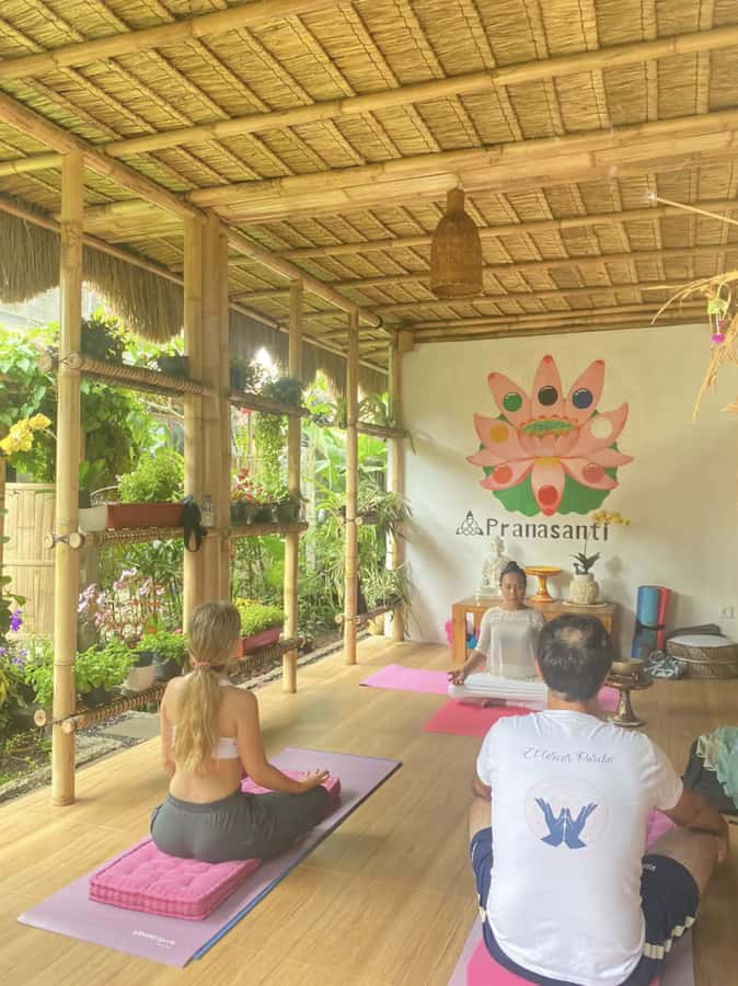 Bali: Ubud Sound Yoga & Energy Healing Experience - Starting with breath and gentle movement