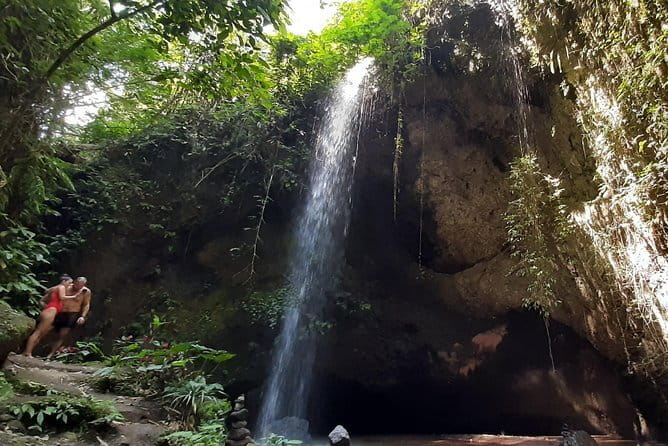 Bali Waterfall in One Day Tours, Hidden Waterfall - All Inclusive - Goa Raja, a spring pool in a tucked-away setting
