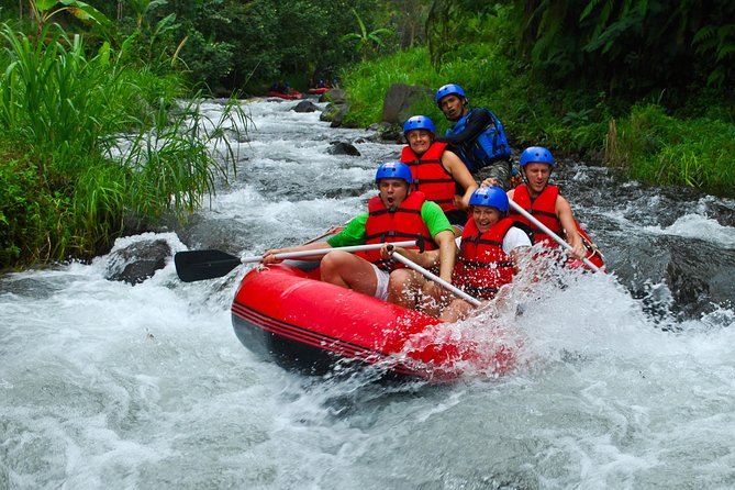 Bali White Water Rafting at Telaga Waja River - Showers, towels, and lunch after the rapids