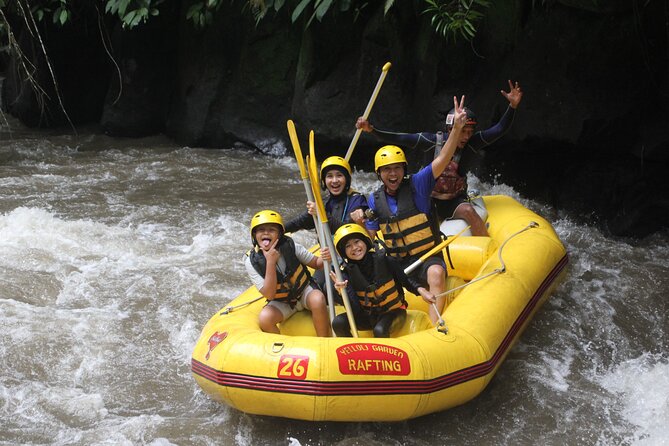 Bali White Water Rafting Yellow Garden - The stair walk down to the river