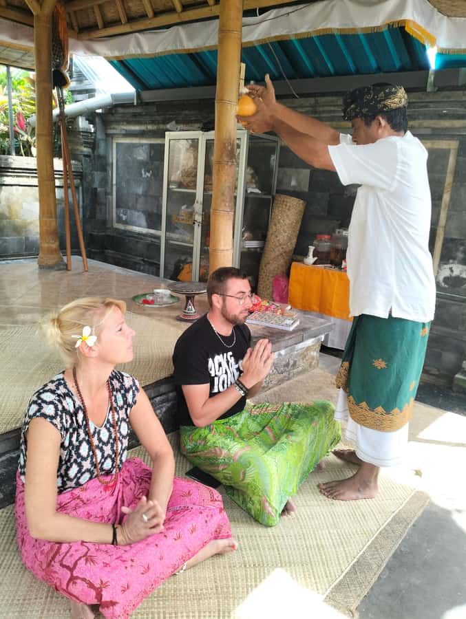 Balinese Purification Ritual and Local Healer Visit - Meeting your guide and leaving Ubud