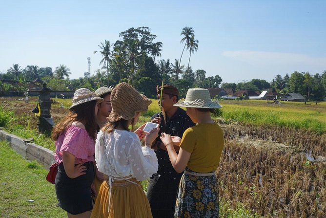 Balinese Traditional Food Cooking Class with Ubud Monkey Forest and SPA - Meeting rice farmers after the market