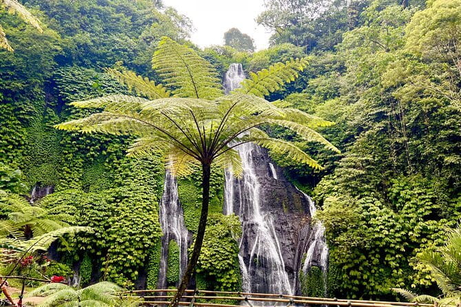 Banyumala Waterfalls with Tanah Lot Sunset Tour - Four Bali sights in one long day