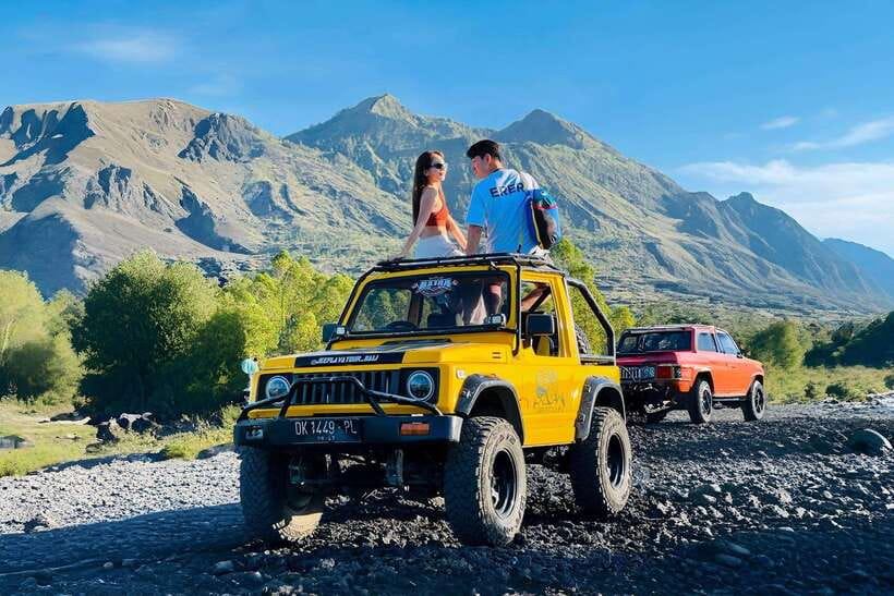 Batur Volcano Jeep Tour & Explore Best Waterfall in Bali - Practical packing advice for the Jeep and waterfall