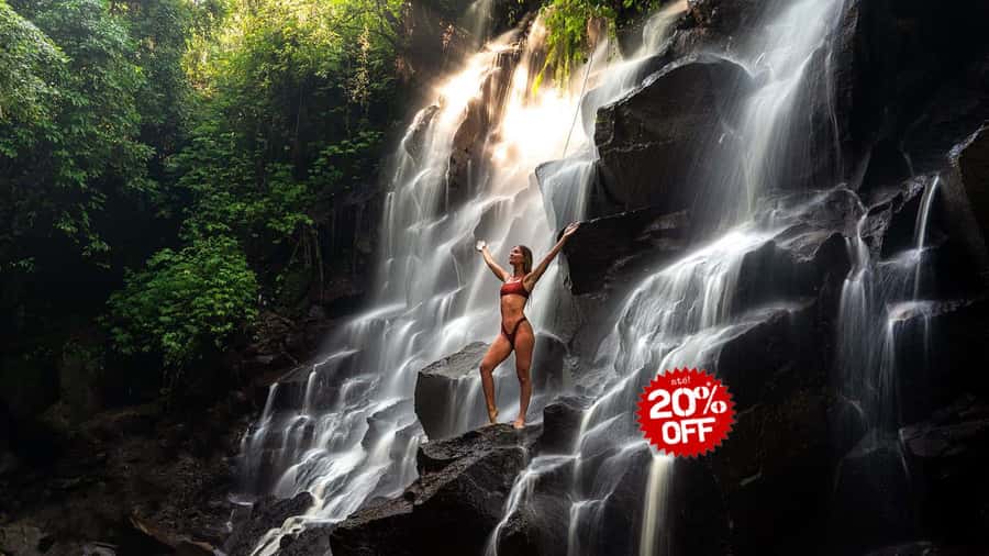 Best Watefalls, Monkey Forest, Temple and Rice terrace - Meeting Bali’s macaques in Ubud
