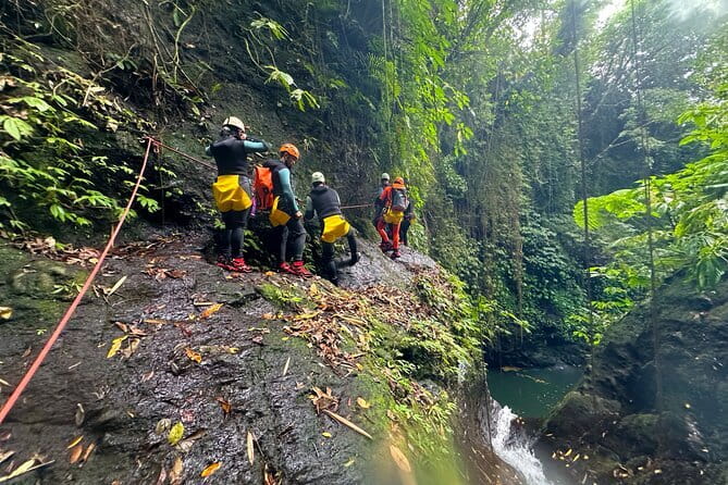 Canyoning Bali, Excalibur Canyon (Adventure, discovery, nature) - Rappelling, jumping, swimming, and sliding