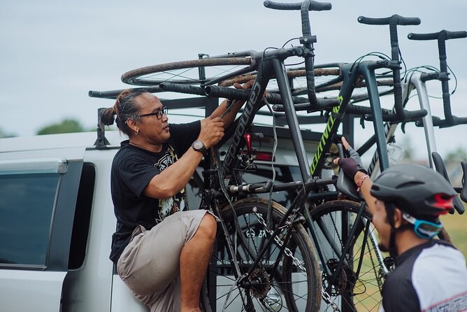 Cycling tour support and evacuation car - Key points for a smoother Bali ride