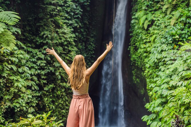 Discover Hidden Waterfall, Unesco Rice Terraces and Mountain Temple - Leke Leke Waterfall and the muddy jungle path