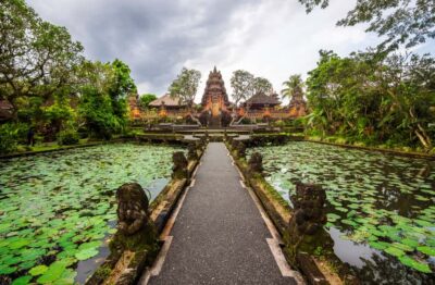 Saraswati Temple, Monkey Forest, Ubud Waterfalls