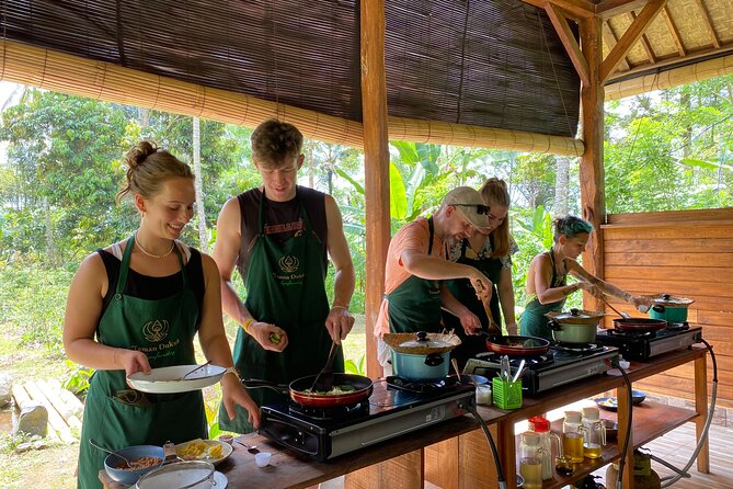 From Ubud: Authentic Bali Farm Cooking School & Organic Farm - From Ubud Central Parking to Taro Village
